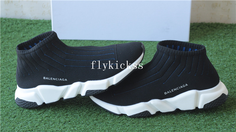 Balenciaga Speed Trainer Low Black Blue White